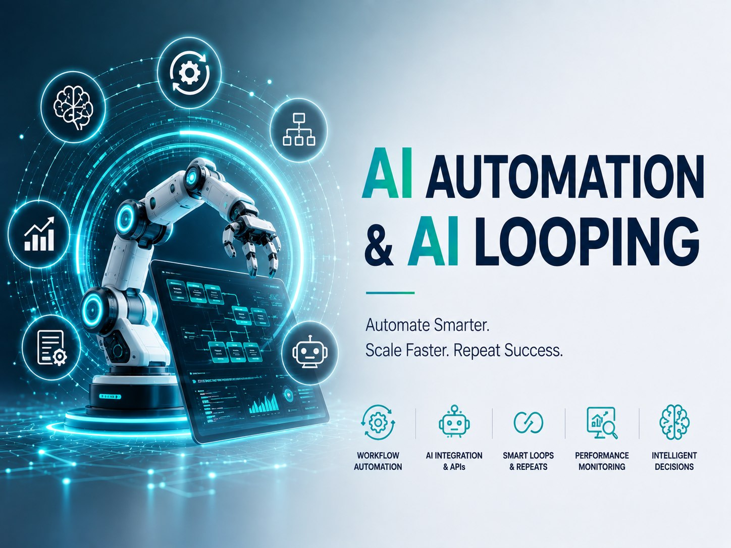 AI Automation — using modern AI platforms to automate workflows and business tasks