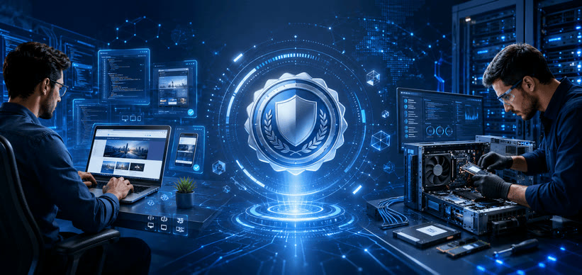 CIW Certification Training & CompTIA A+, Network+