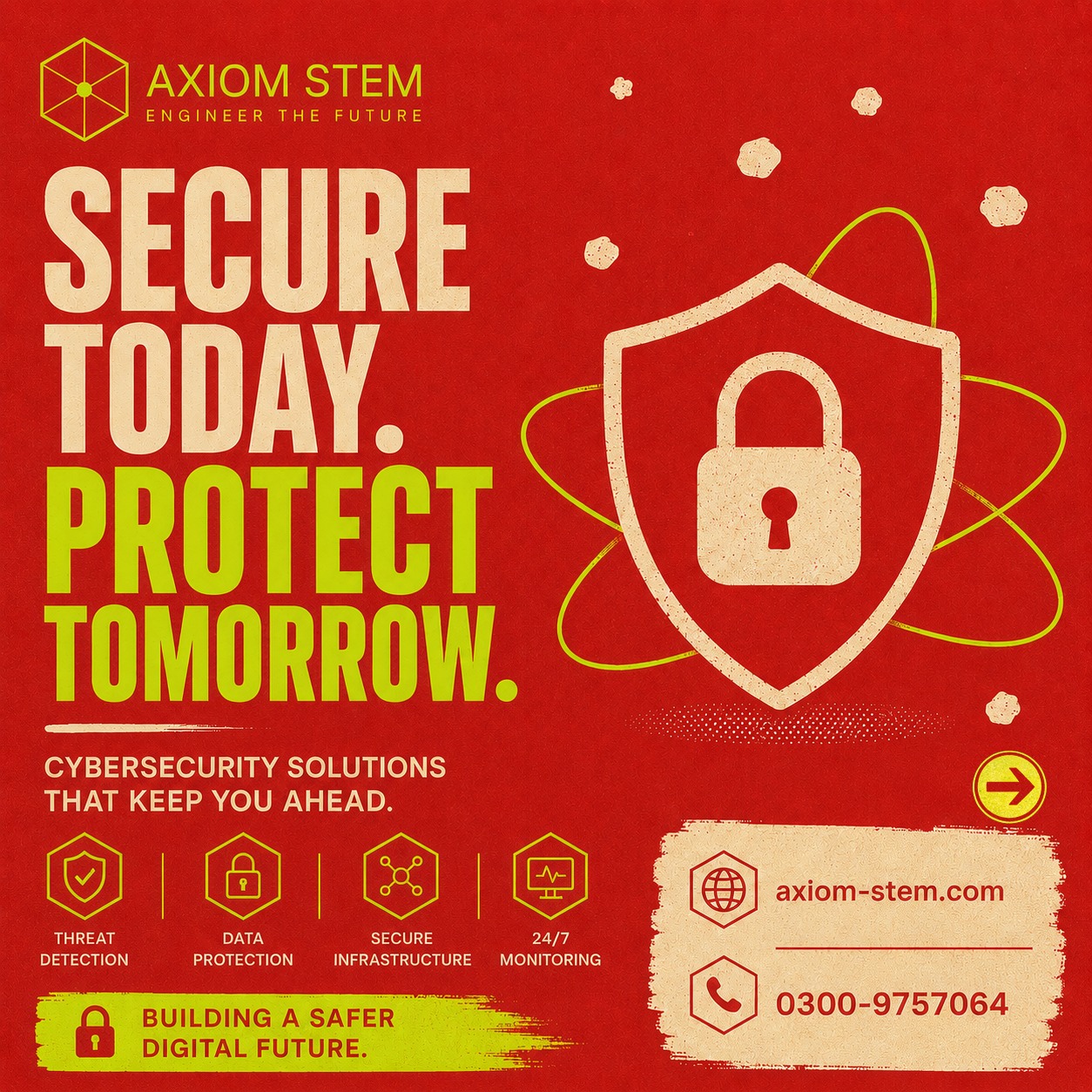 Secure Today. Protect Tomorrow. — AXIOM-STEM cybersecurity solutions