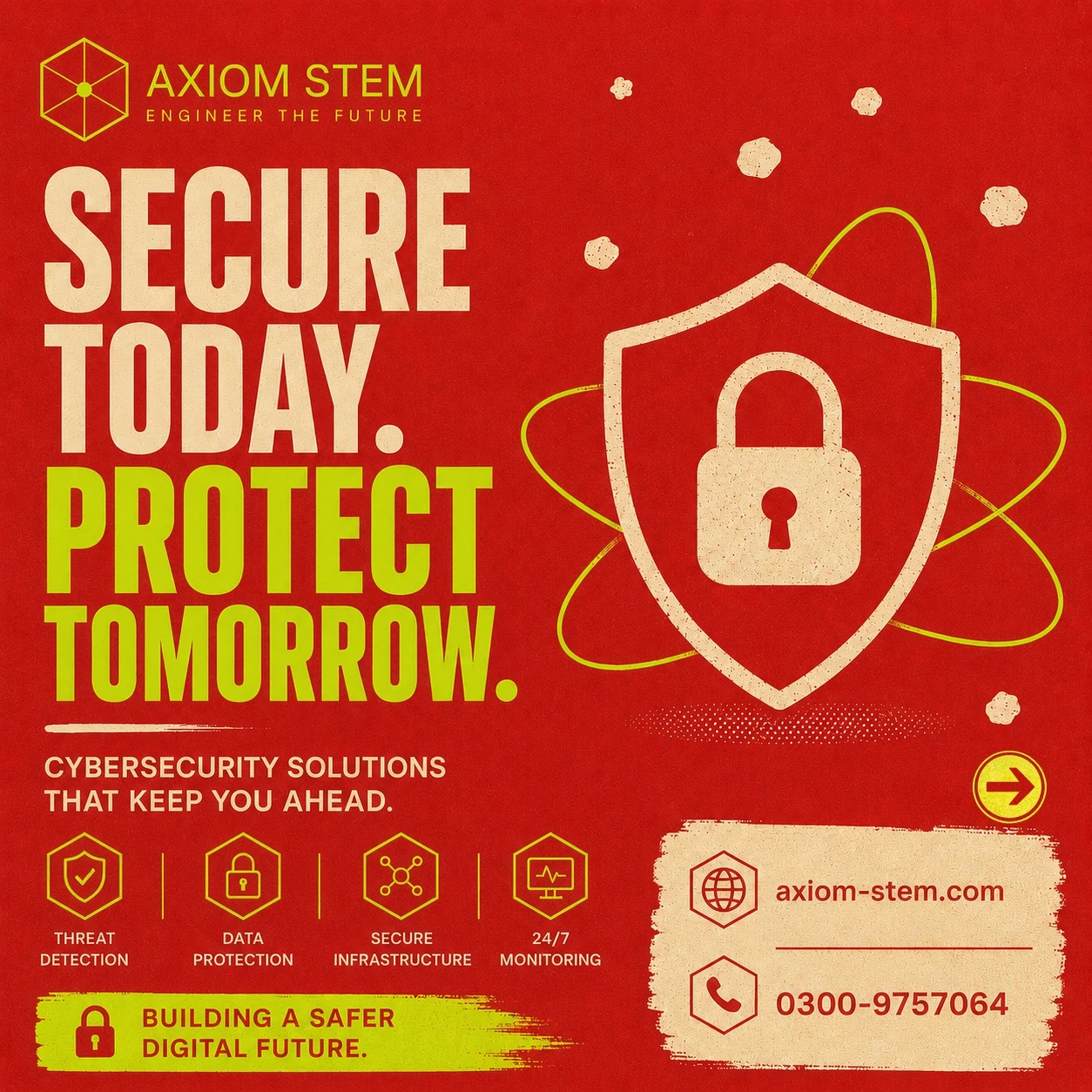 Secure Today. Protect Tomorrow. — AXIOM-STEM cybersecurity solutions