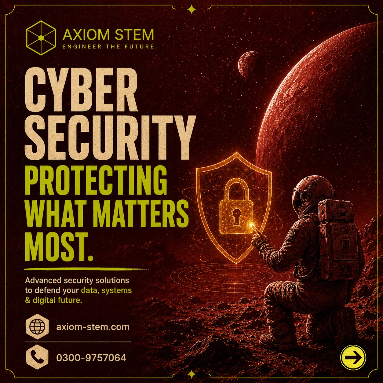 Cybersecurity: Protecting What Matters Most — AXIOM-STEM
